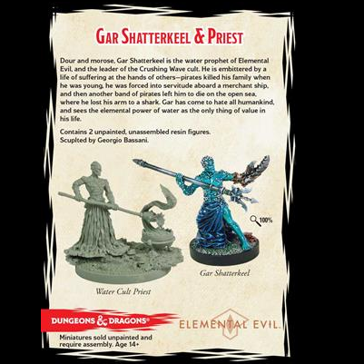 D&D Collector's Series - Gar Shatterkeel & Priest - 71041