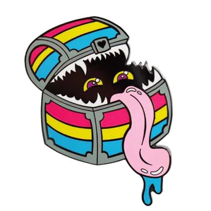 Pansexual Mimic Enamel Pride Pin Badge