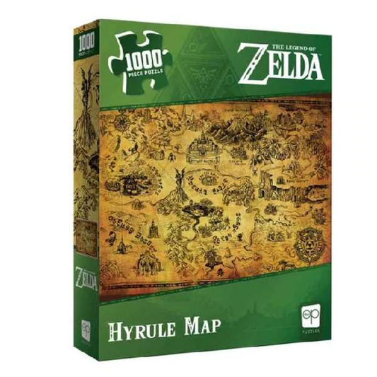 Zelda Hyrule Map1000 Piece Jigsa...