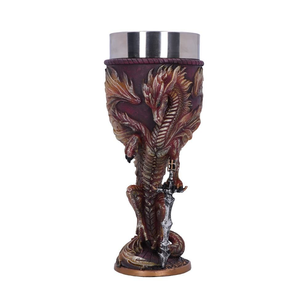 Nemesis Now Flame Blade Goblet by Ruth Thompson -17.8cm