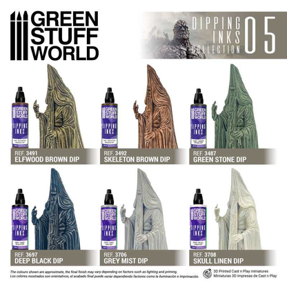 Dipping Inks Set 05 Brown/Stone - Green Stuff World