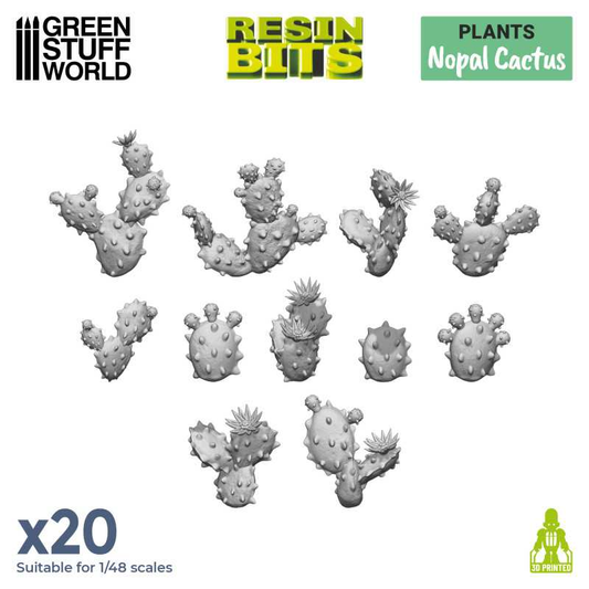 Green Stuff World resin nopal ca...