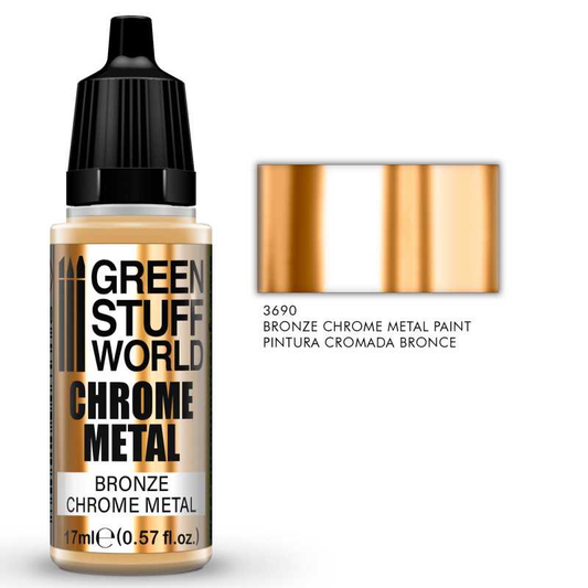 Bronze Chrome Paint - Green Stuf...