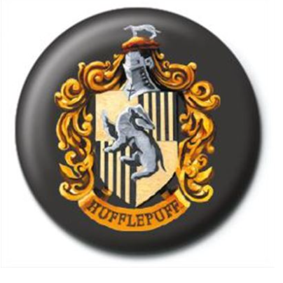 Hufflepuff Crest Badge - Harry P...