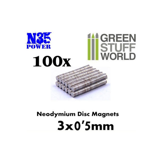 Neodymium Magnets 3x0'5mm -1...