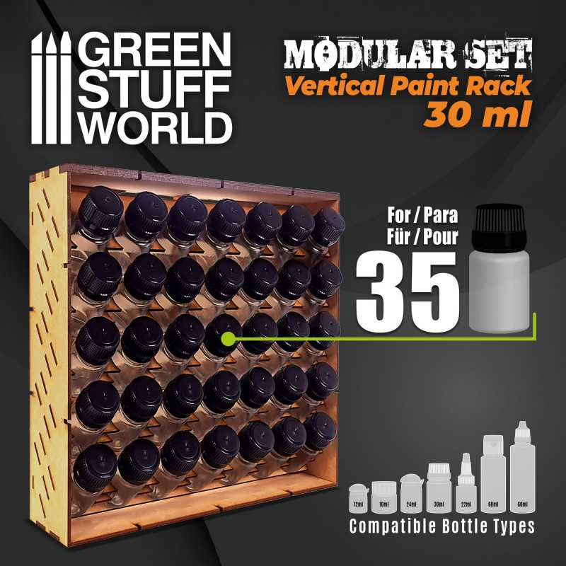 Green Stuff World 30ml Vertical Modular Paint Rack 