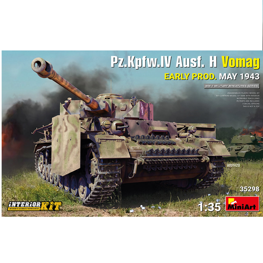 Pz.Kpfw.IV Ausf. H Vomag Interior Kit - box art