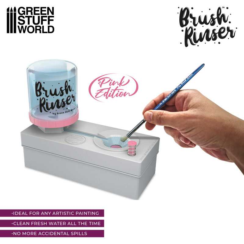 green stuff world Pink Brush Rinser