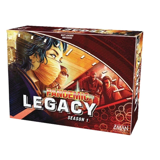 Pandemic Legacy Season 1 Red box art 