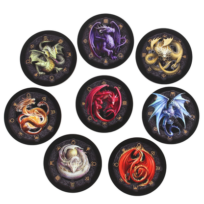 Dragons Of The Sabbats Coaster Set - Anne Stokes