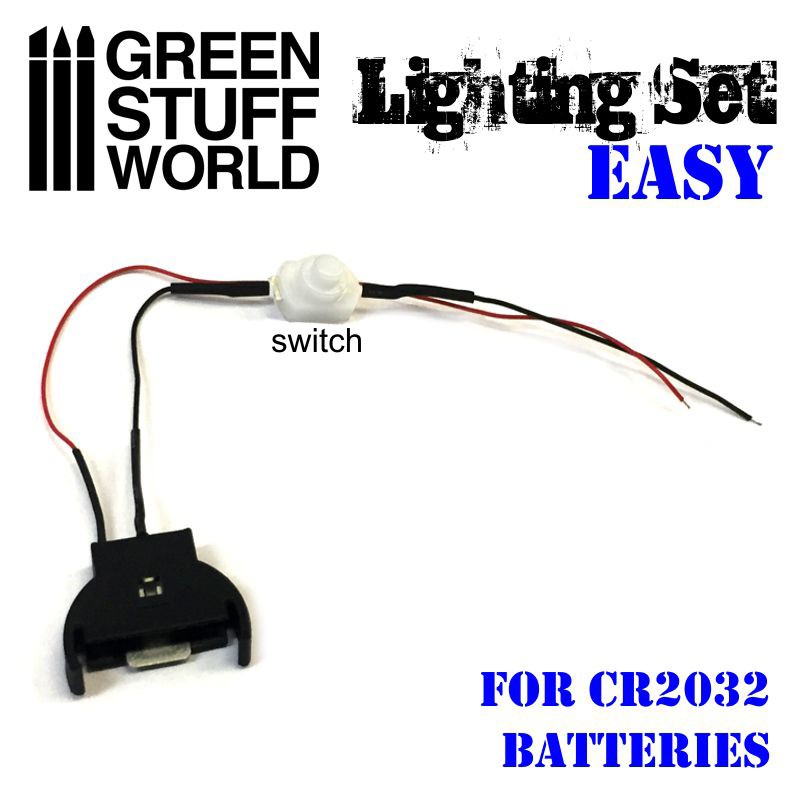 LED Lighting Kit with Switch -1573- Green Stuff World