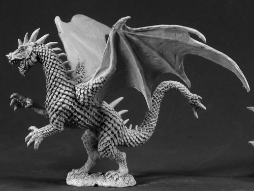 reaper miniatures  Young Forest Dragon 03350: www.mightylancergames.co.uk