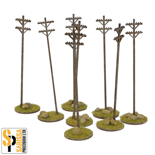 Telegraph Pole Set - Sarissa - D037