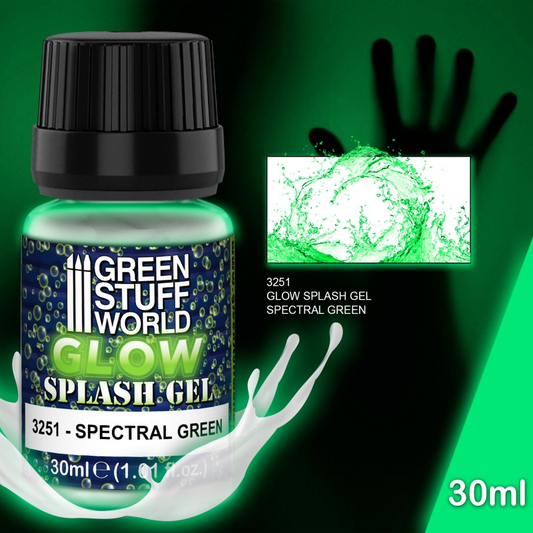 Glow Splash Gel Spectral Green -...