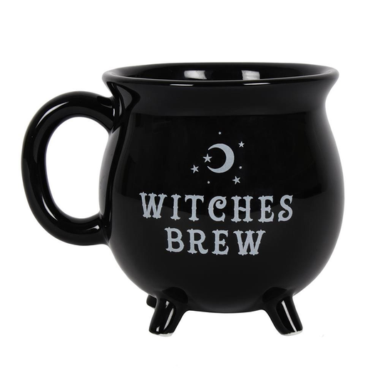 Witches Brew Cauldron Mug, a bla...