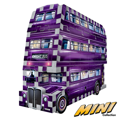 The Knight Bus Wrebbit 3D Puzzle lets you use the 130 foam backed puzzle pieces to create this magical transport vehicle from the wizarding world a great gift for a Harry Potter fan.