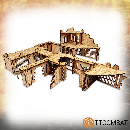 TT Combat MDF Prison scenery pie...