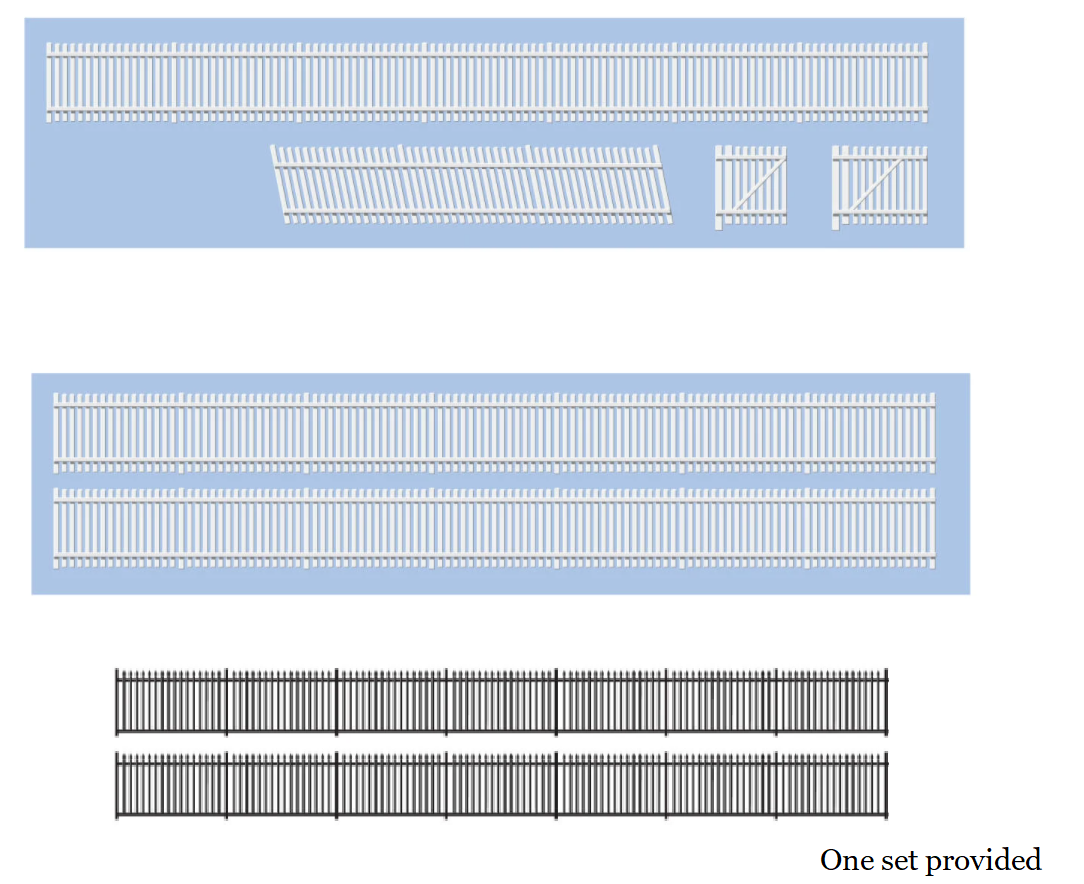 Fencing Series - N Gauge - Peco - Varieties