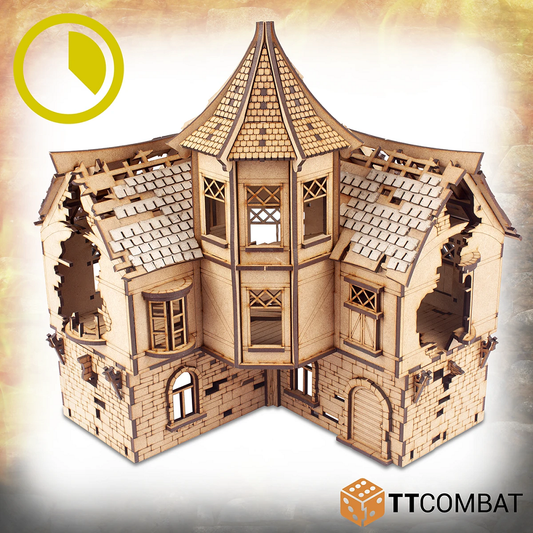 Cobbler's Townhouse Savage Domain TT Combat MDF terrain piece