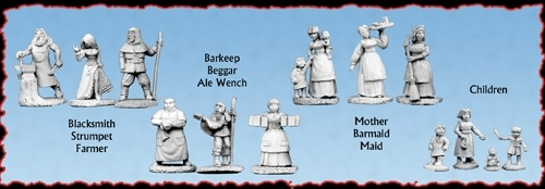 reaper miniatures townsfolk