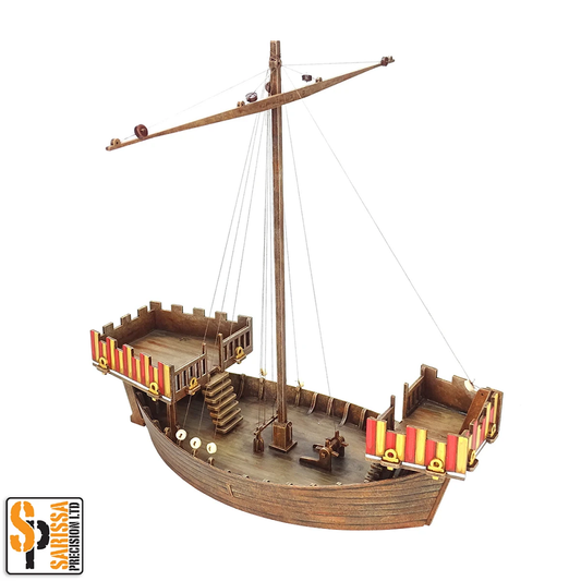 Medieval Cog Sailing Ship - Sari...