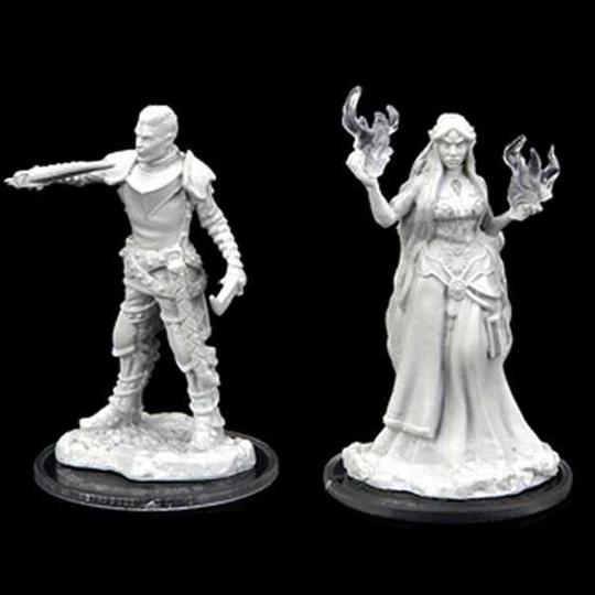 Turst Militia Swordsman & Lyrengorn Holy Priest - Critical Role Minis