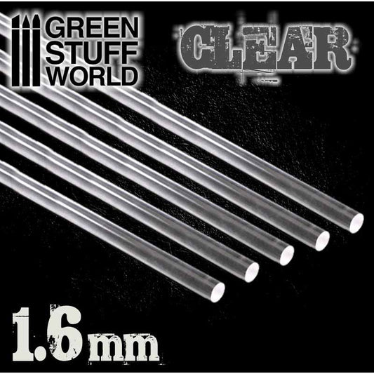 Acrylic Rods - Round 1.6 mm CLEA...