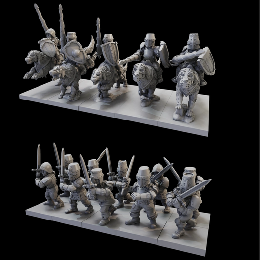 Halfling Stalwarts Battlegroup - Kings Of War