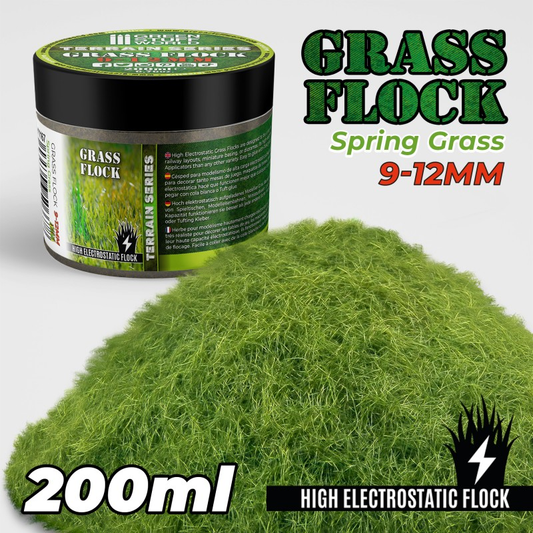 Spring Grass 9-12mm Flock -200ml...