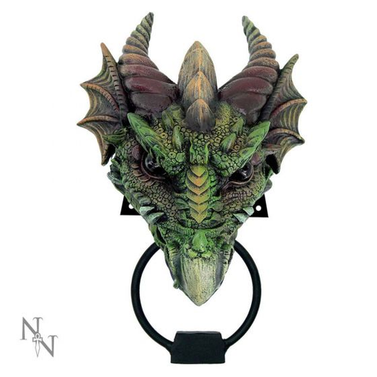 Kryst Green Dragon Door Knocker