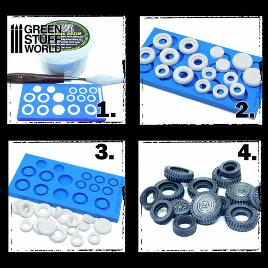 Silicone moulds - Tyres and Hubc...