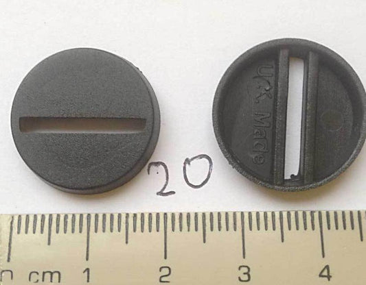 Miniature Bases: 20mm round Slot...