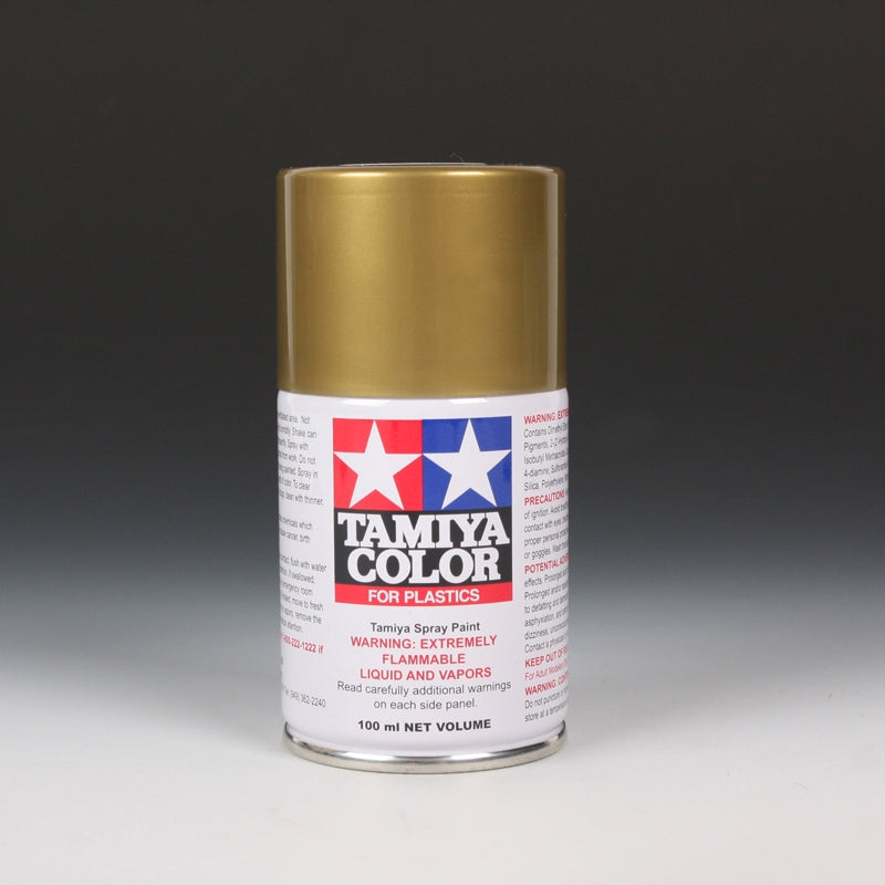 Tamiya Gold Spray For Plastics