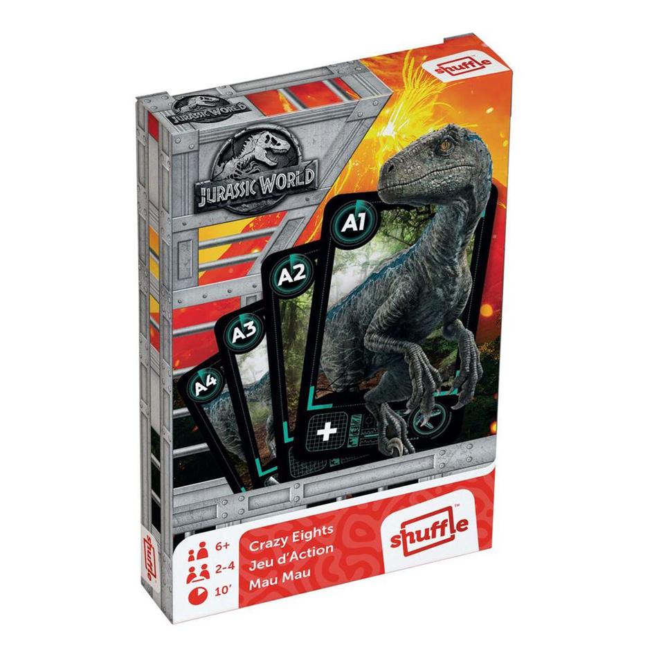 Jurassic World Crazy Eights Card Game