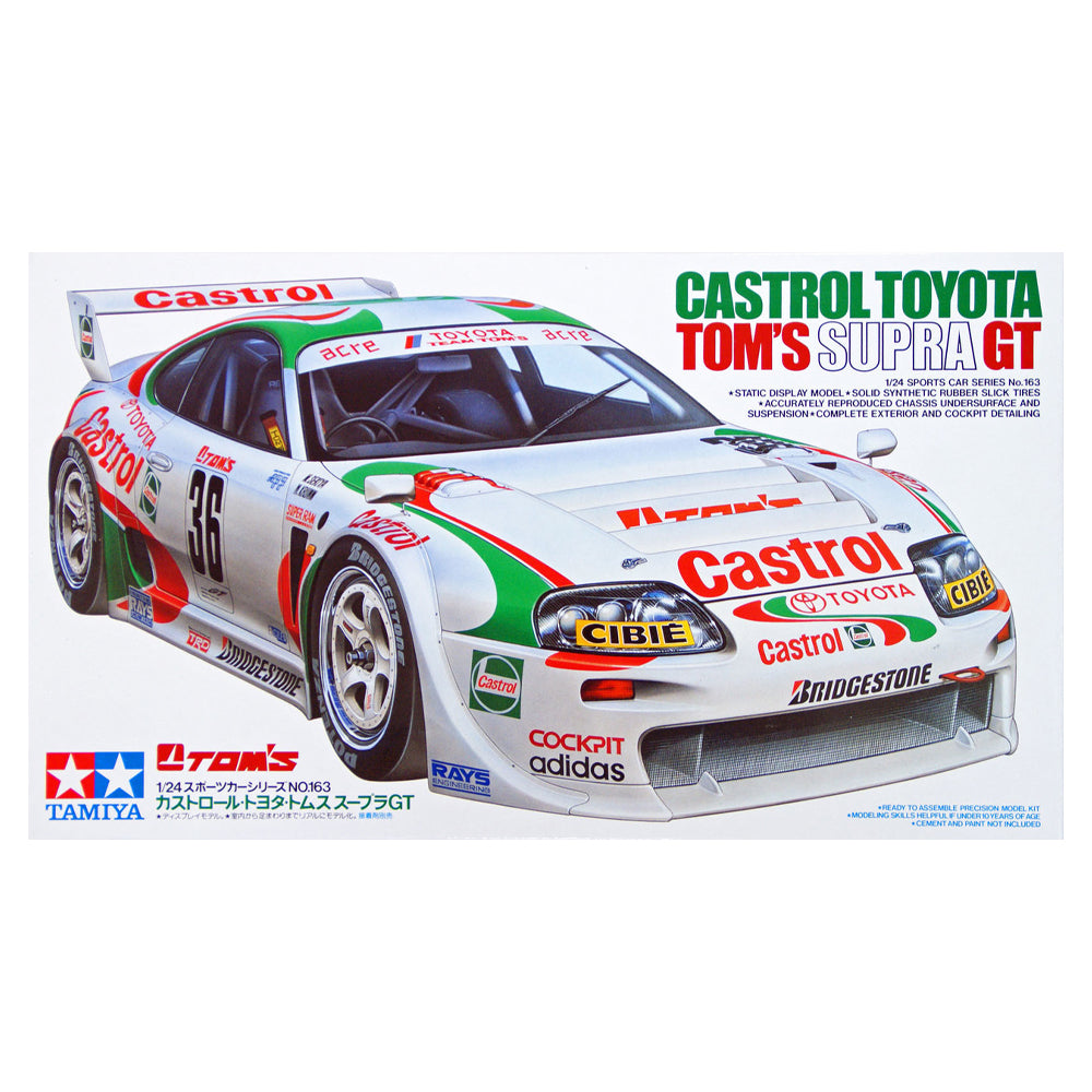 Castrol Toyota Tom's Supra GT - Tamiya 1/24 Scale Model Kit