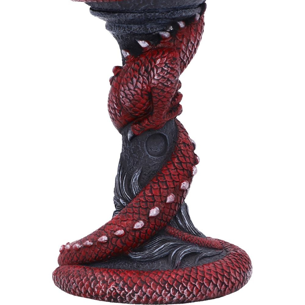 Nemesis Now Red Dragon Coil Goblet - 20cm