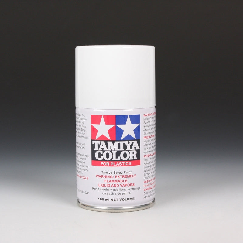 Tamiya Matt White Spray For Plastics