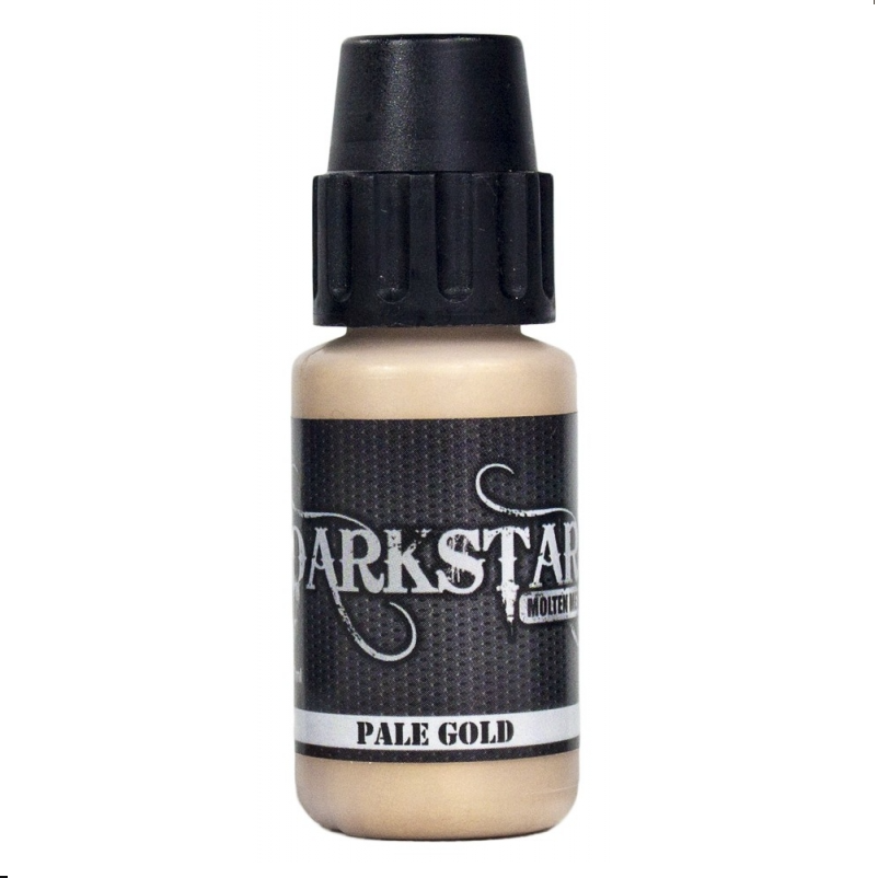 Pale gold darkstar paint bottle 