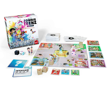 Zombie Teenz Evolution game set out