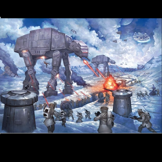 Star Wars The Battle of Hoth 100...