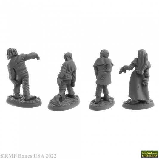 vA pack of 4 Zombies from the Bo...