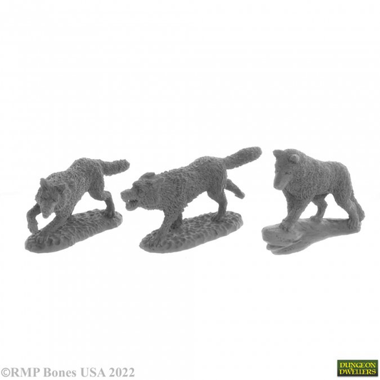 A set of 3 Wolf Pack from the Bo...