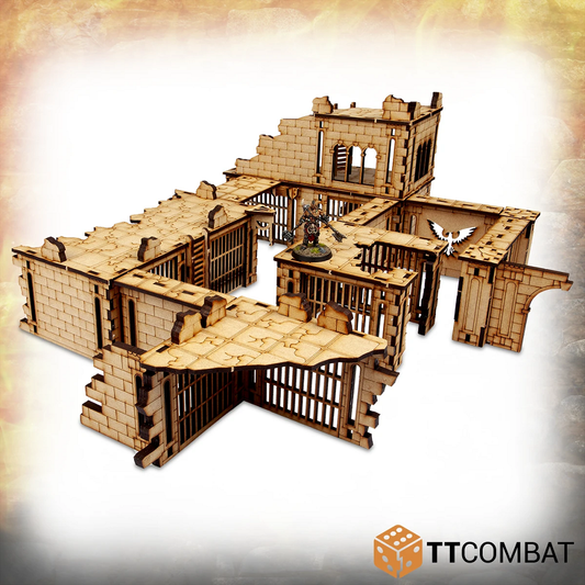 TT Combat MDF Prison scenery pie...