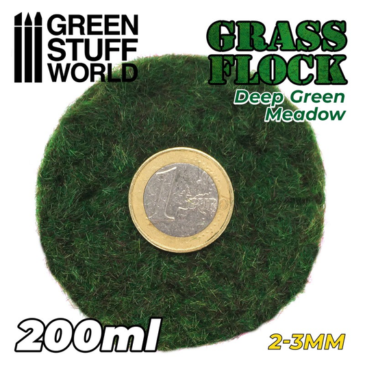 Deep Green Meadow 2-3mm Flock -2...