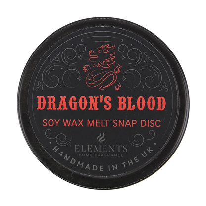 Dragon's Blood Soy Wax Melt Snap Disc