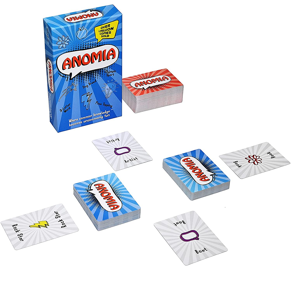 Anomia card game