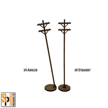 Telegraph Pole Set - Sarissa - D037