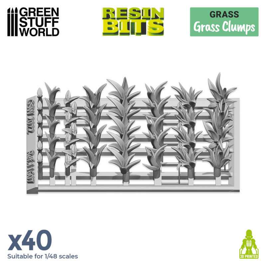 Green Stuff World resin grass cl...