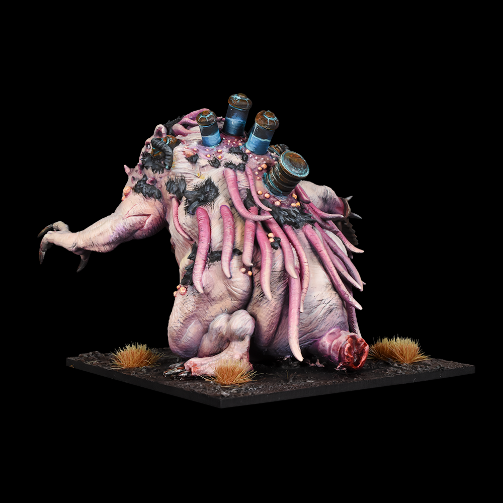 back of the Ratkin Mutant Ratfiend miniatre 