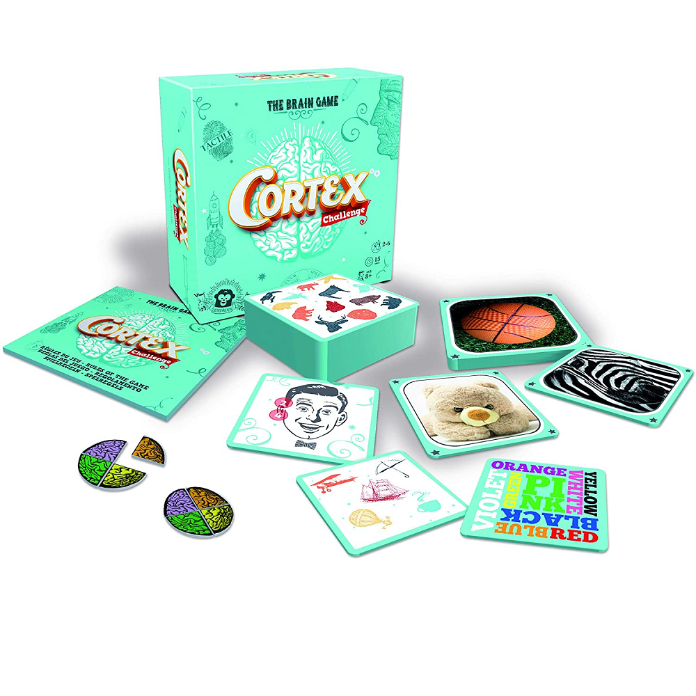 Cortex Challenge games set up 